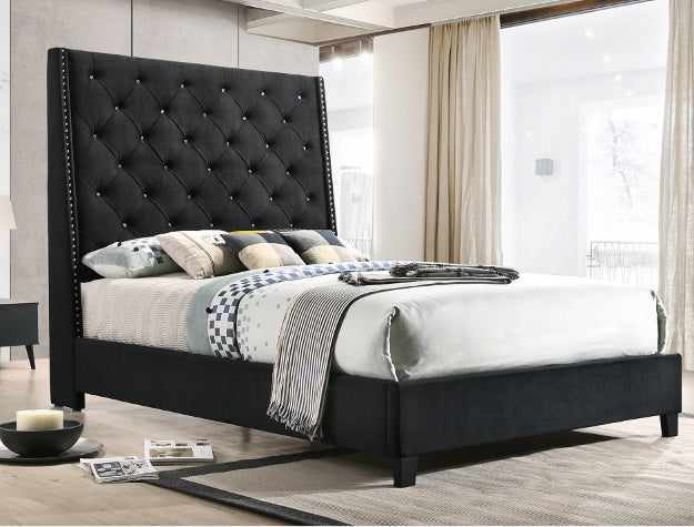 5265 Black King Bed