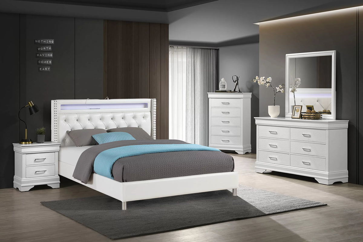 Poundex Night Stand - F5581