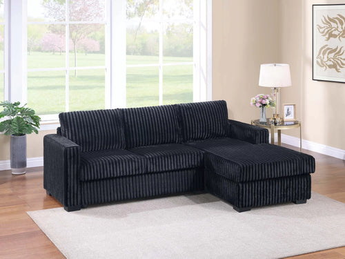Poundex 2-Piece Sectional Sofa - F8325