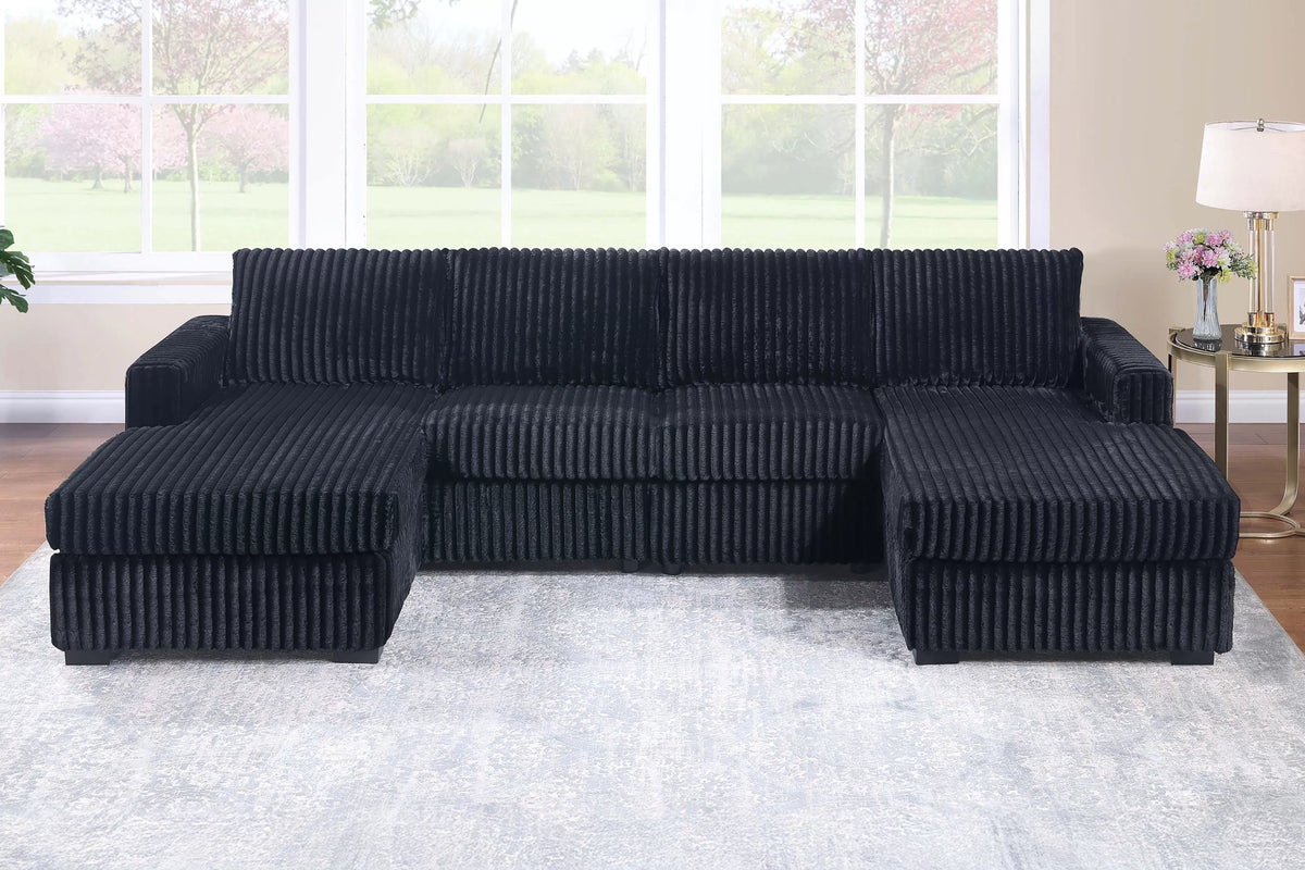 Poundex 3-Piece Sectional Set - F8333