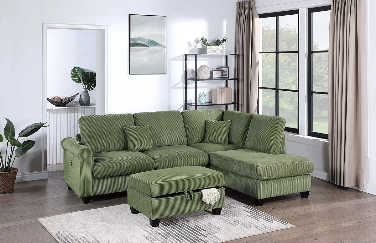 3-Piece Sectional Set-F8454