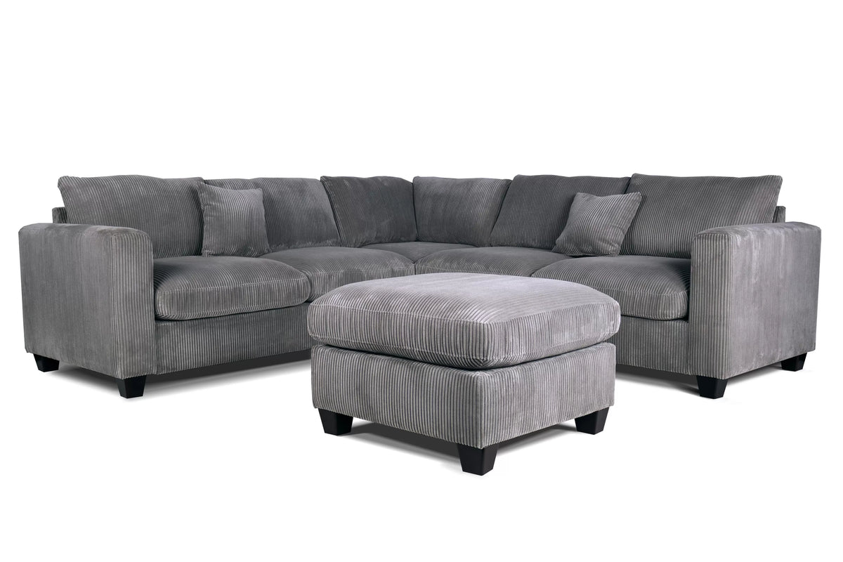 Poundex 4-Pcs Sectional - F8890