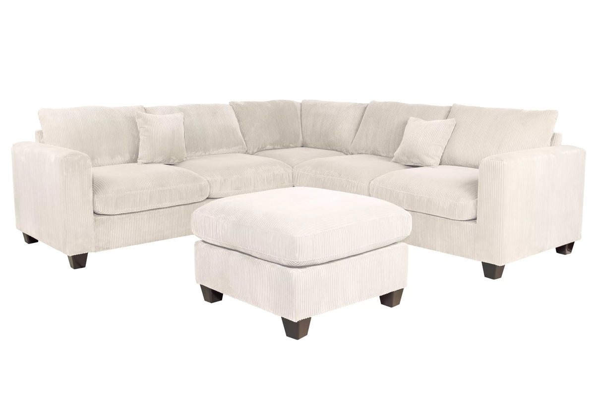 Poundex 4-Pcs Sectional - F8891