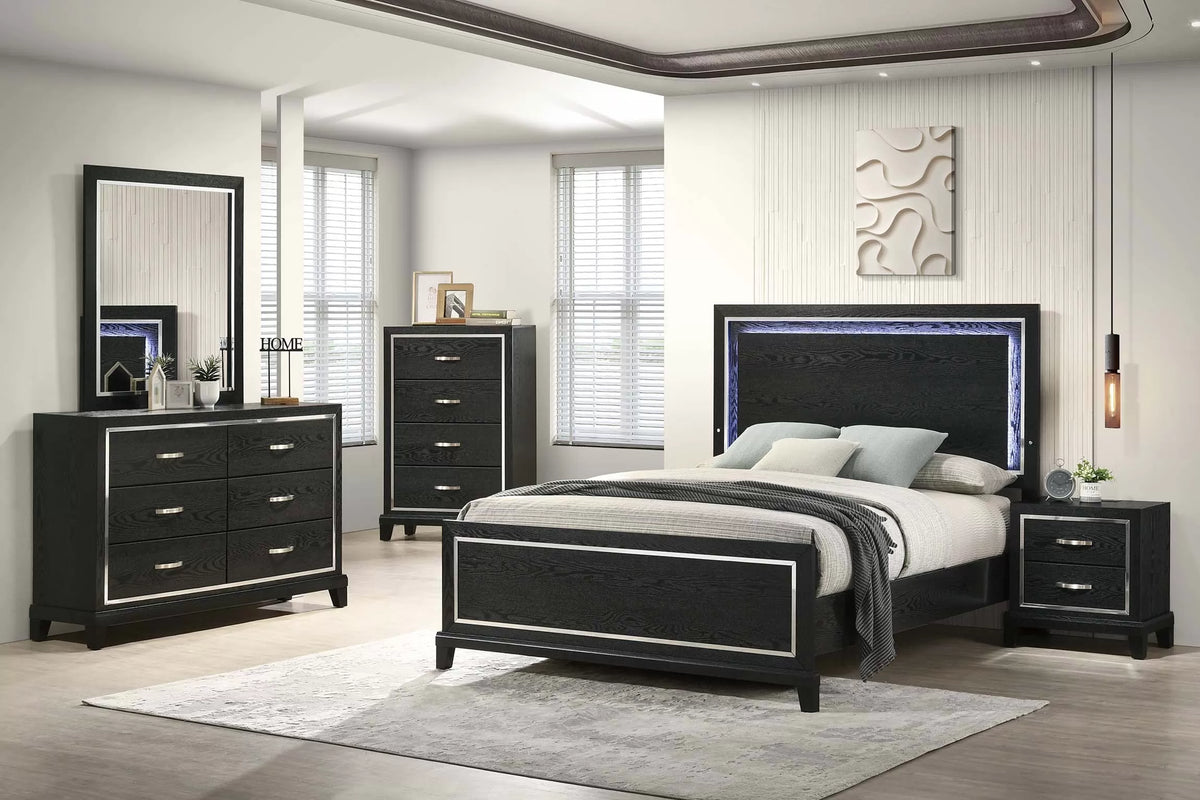 Poundex Queen Bed - F9672Q