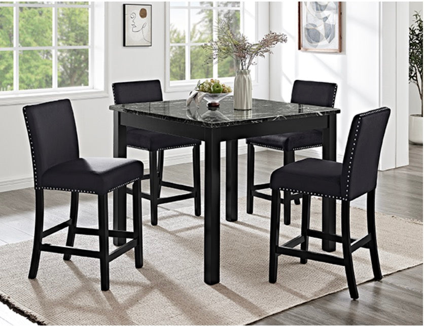 Lennon Black Dining Set