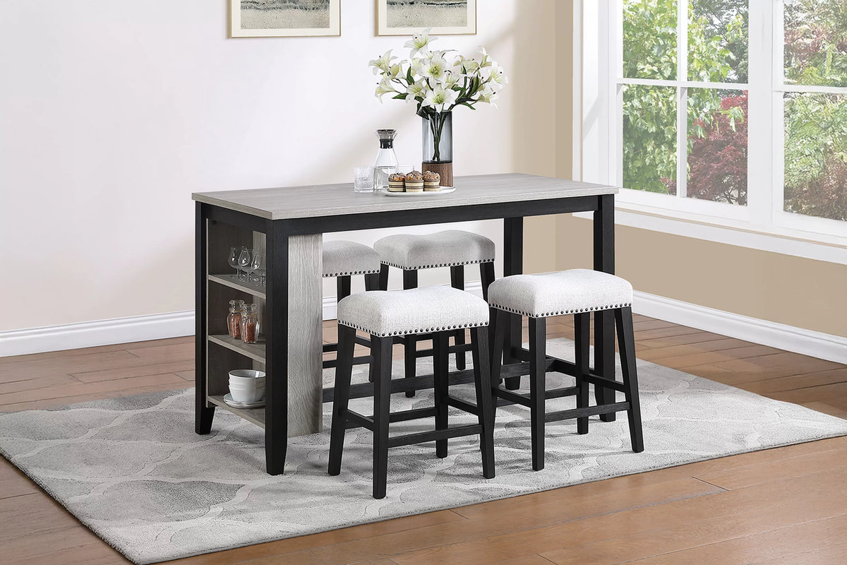 F2642 Black and White Bar Set