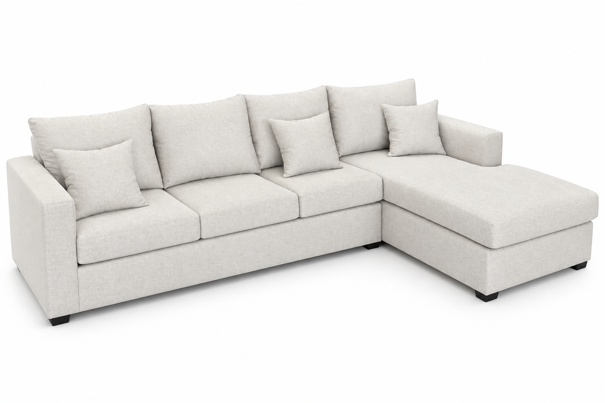 Stewart Sofa Chaise Beige